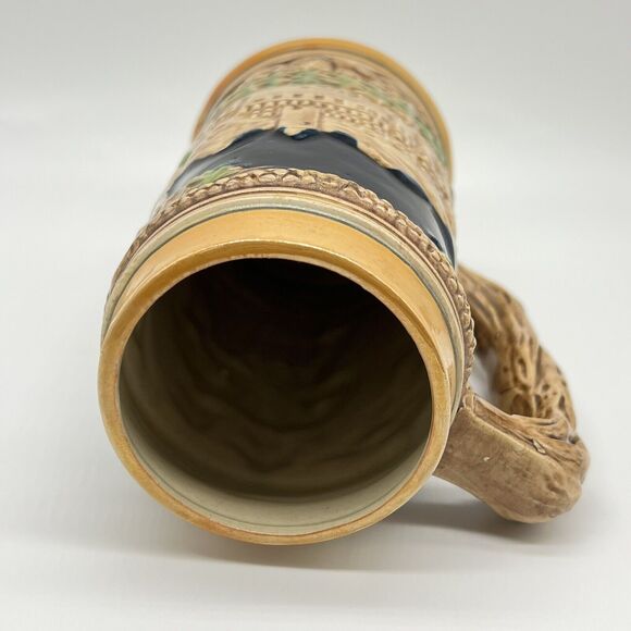 Vintage Napcoware Lusterware German Beer Stein Mug Cup 1960s Japan 7” Ceramic - Picture 7 of 14